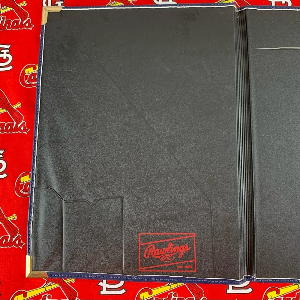 Rawlings Busch Stadium St. Louis Cardinals Notebook portfolio.